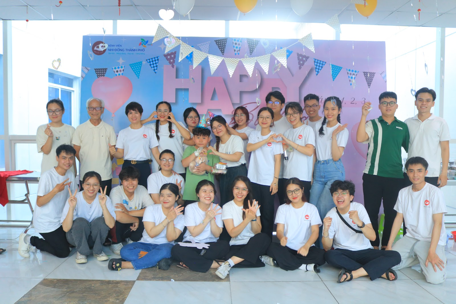 Celebrating birthdays for pediatric patients at the City Children's Hospital with The Sharing Kitchen